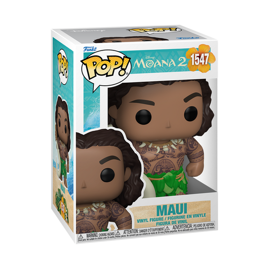 Moana 2 - Maui with Fish Hook Funko Pop!