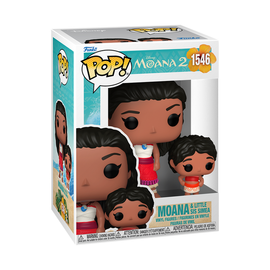 Moana 2 - Moana & Little Sis Simea Funko Pop!