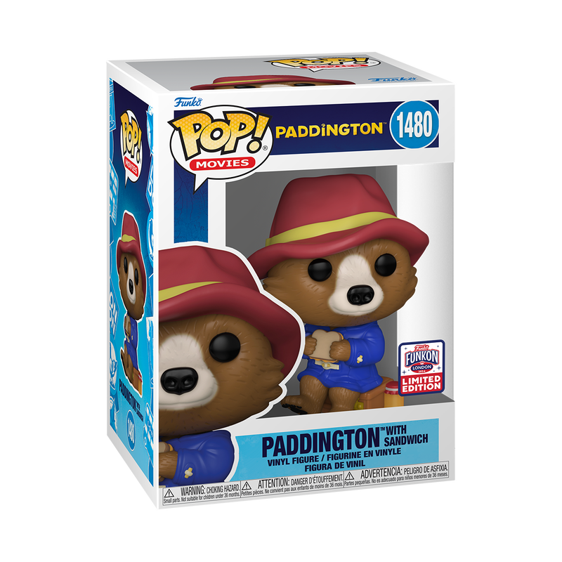 Paddington - Paddington with Sandwich Funko Pop! FunKon London 2024 Exclusive