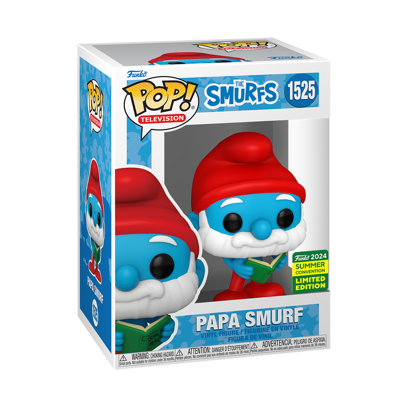 The Smurfs - Papa Smurf 2024 Summer Convention Exclusive Funko Pop!