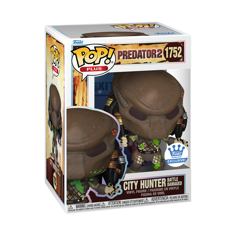 Predator 2 - City Hunter (Battle Damaged) Funko Pop!