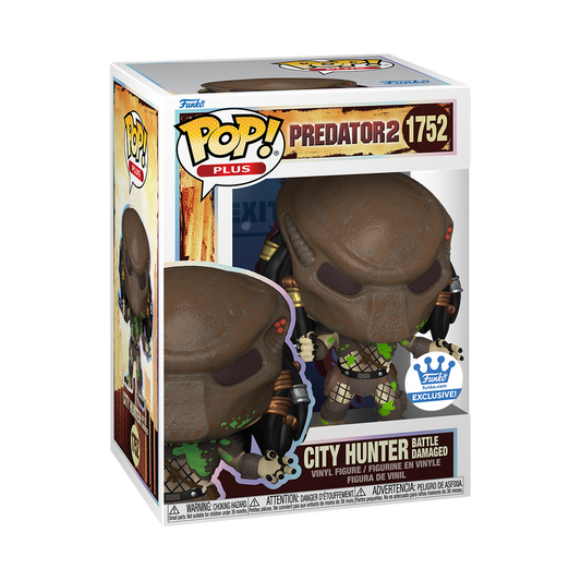 Predator 2 - City Hunter (Battle Damaged) Funko Pop!