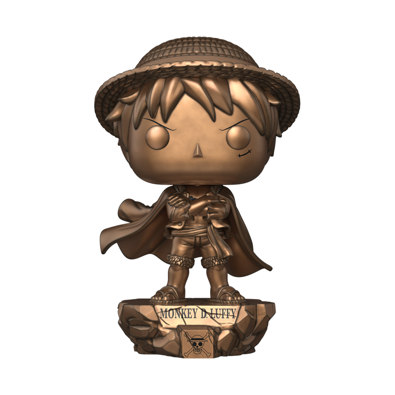 One Piece - Monkey D. Luffy Statue (Bronze) Funko Pop! Plus