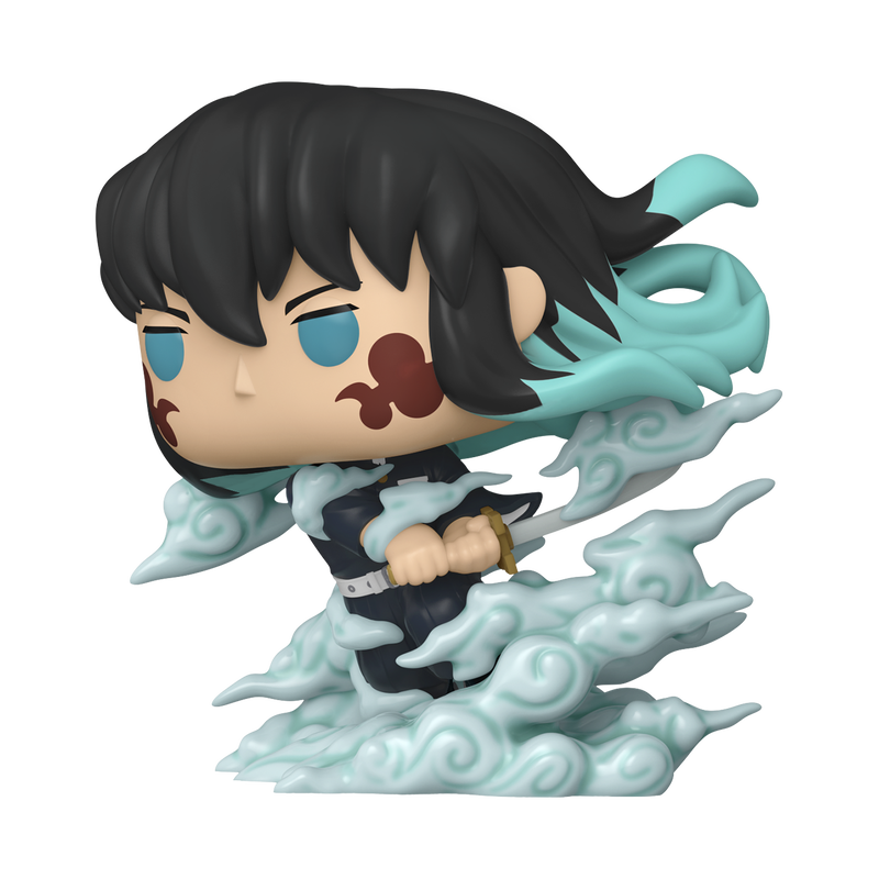 Demon Slayer - Muichiro Tokito (Mist Breathing) Common + Chase Funko Pop! Bundle