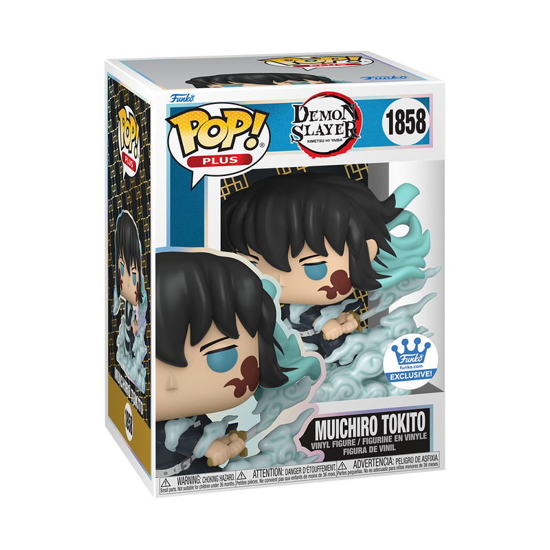 Demon Slayer - Muichiro Tokito (Mist Breathing) Common + Chase Funko Pop! Bundle
