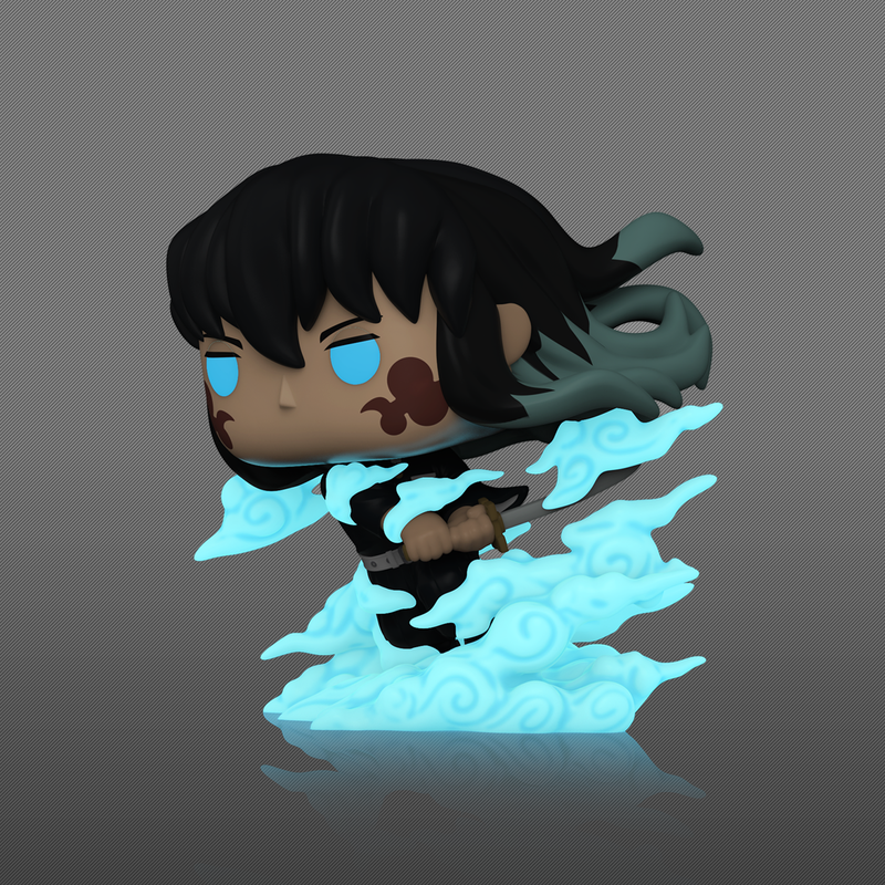 Demon Slayer - Muichiro Tokito (Mist Breathing) Common + Chase Funko Pop! Bundle