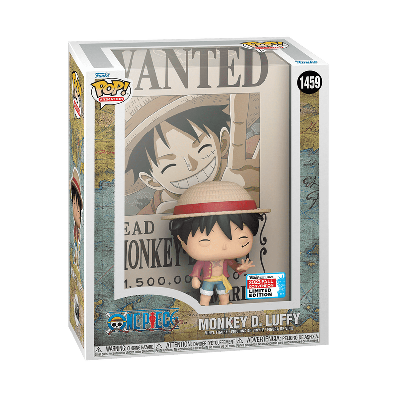 One Piece - Wanted Luffy Funko Pop Poster!