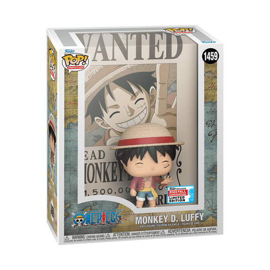 One Piece - Wanted Luffy Funko Pop Poster!