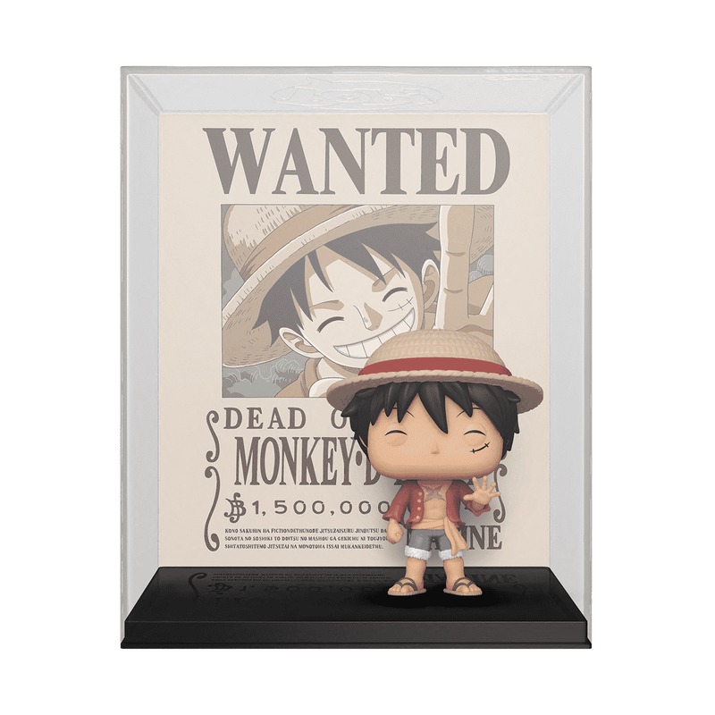 One Piece - Wanted Luffy Funko Pop Poster!