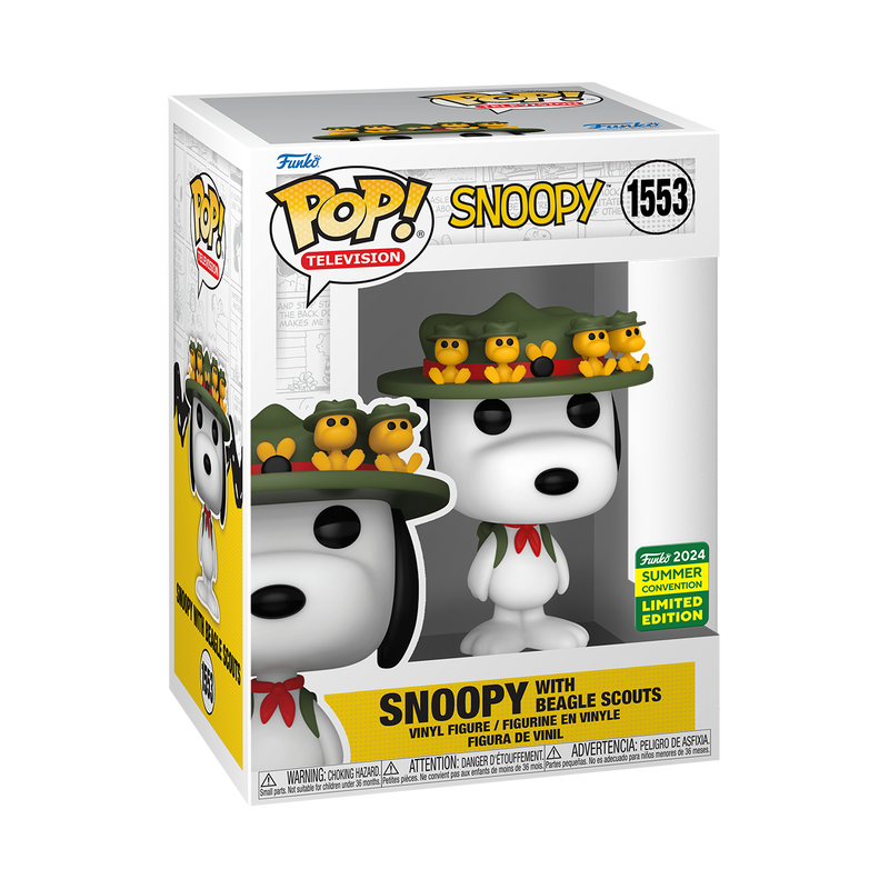 Snoopy - Scout Snoopy 2024 Summer Convention Exclusive Funko Pop!