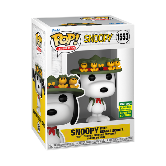 Snoopy - Scout Snoopy 2024 Summer Convention Exclusive Funko Pop!