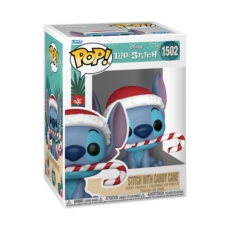 Lilo & Stitch - Stitch With Candy Cane Funko Pop!