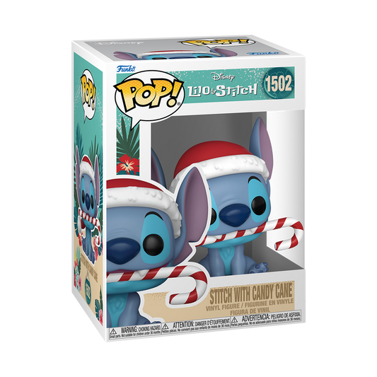 Lilo & Stitch - Stitch With Candy Cane Funko Pop!