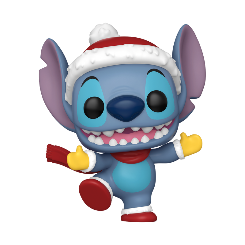 Lilo & Stitch - Stitch With Santa Hat Funko Pop!