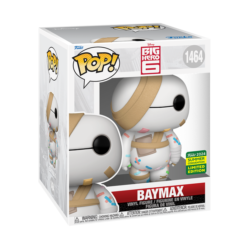 Big Hero 6 - Baymax with bandages 2024 Summer Convention Exclusive 6" Funko Pop!