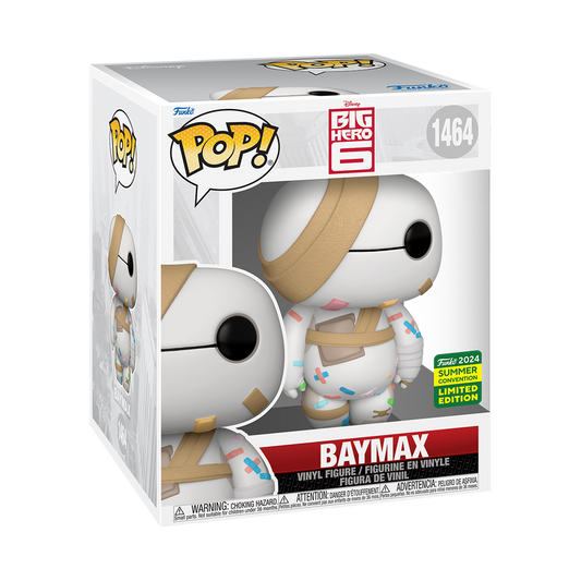 Big Hero 6 - Baymax with bandages 2024 Summer Convention Exclusive 6" Funko Pop!