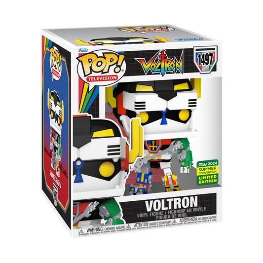 Voltron: Defender of the Universe -  Voltron 2024 Summer Convention Exclusive Funko Pop! Super