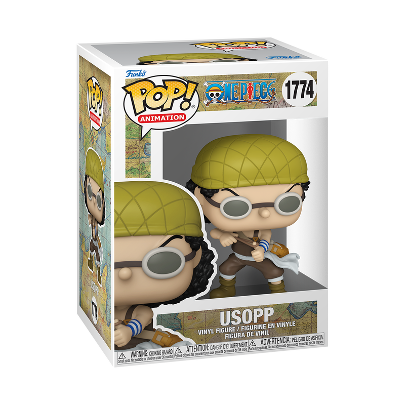 One Piece - Usopp with Rubber Band Funko Pop!