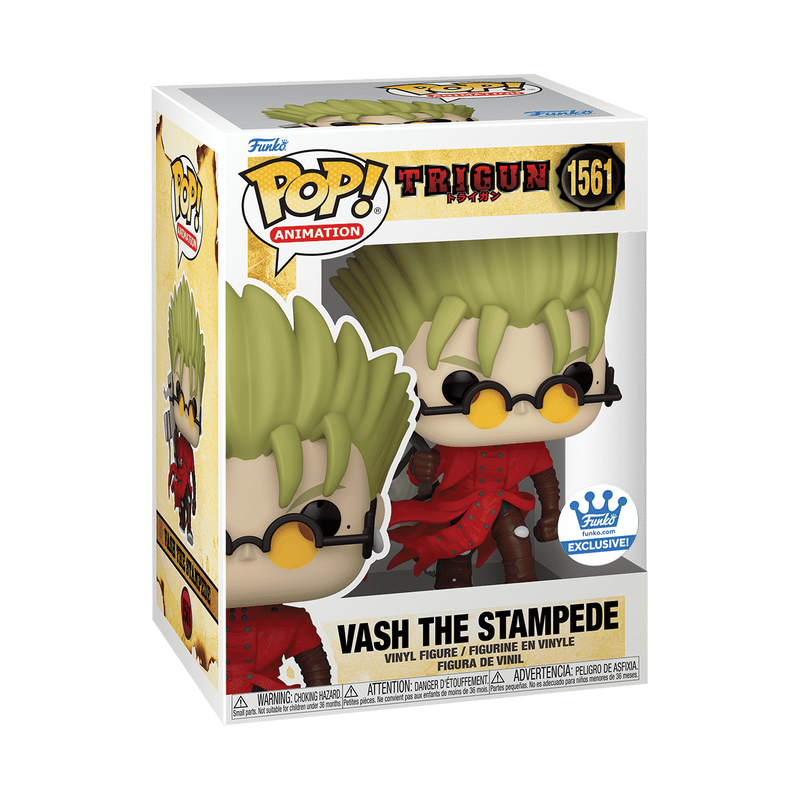 Trigun - Vash The Stampede with Punisher Cross Exclusive Funko Pop!