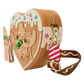 Loungefly Stitch Scented Angel & Stitch Gingerbread Heart Crossbody Bag With Coin Bag