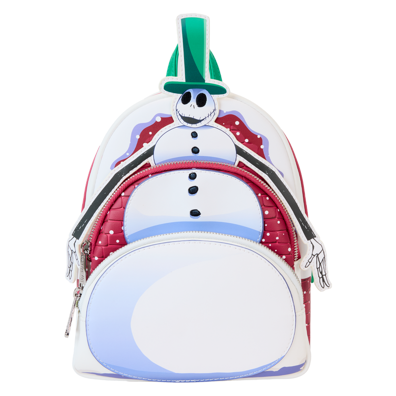 Loungefly The Nightmare Before Christmas Exclusive Snowman Jack Cosplay Mini Backpack