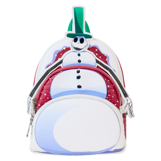 Loungefly The Nightmare Before Christmas Exclusive Snowman Jack Cosplay Mini Backpack