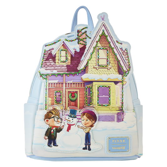 Loungefly Disney Pixar Up House Christmas Lights Mini Backpack
