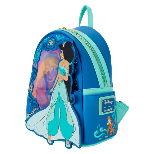 Loungefly Disney - Princess Jasmin Lenticular Mini Backpack