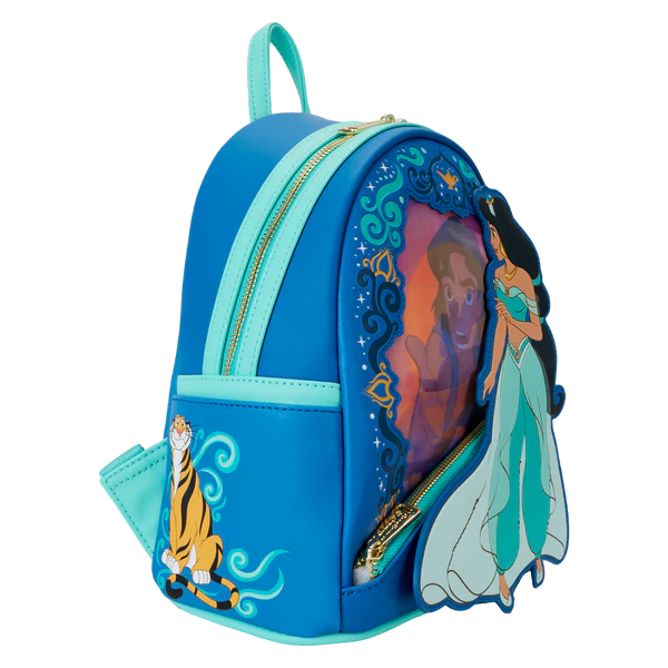 Loungefly Disney - Princess Jasmin Lenticular Mini Backpack