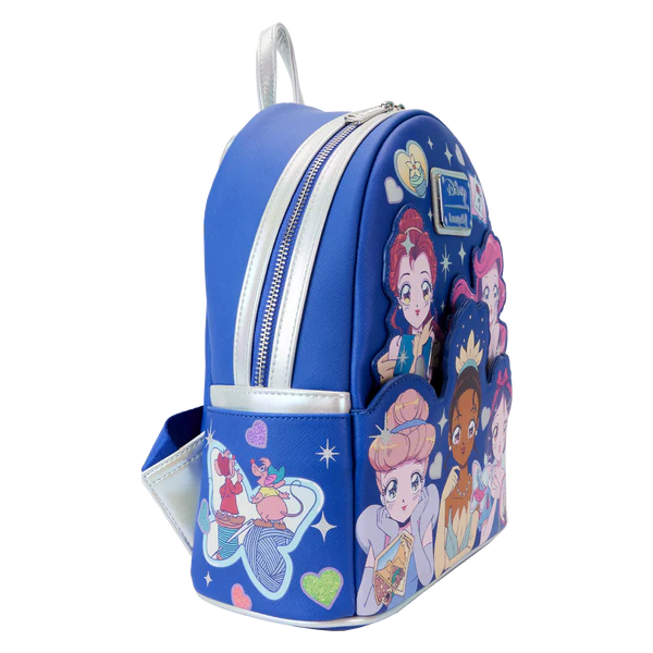 Loungefly Disney - Disney Princess Manga Style Mini Backpack