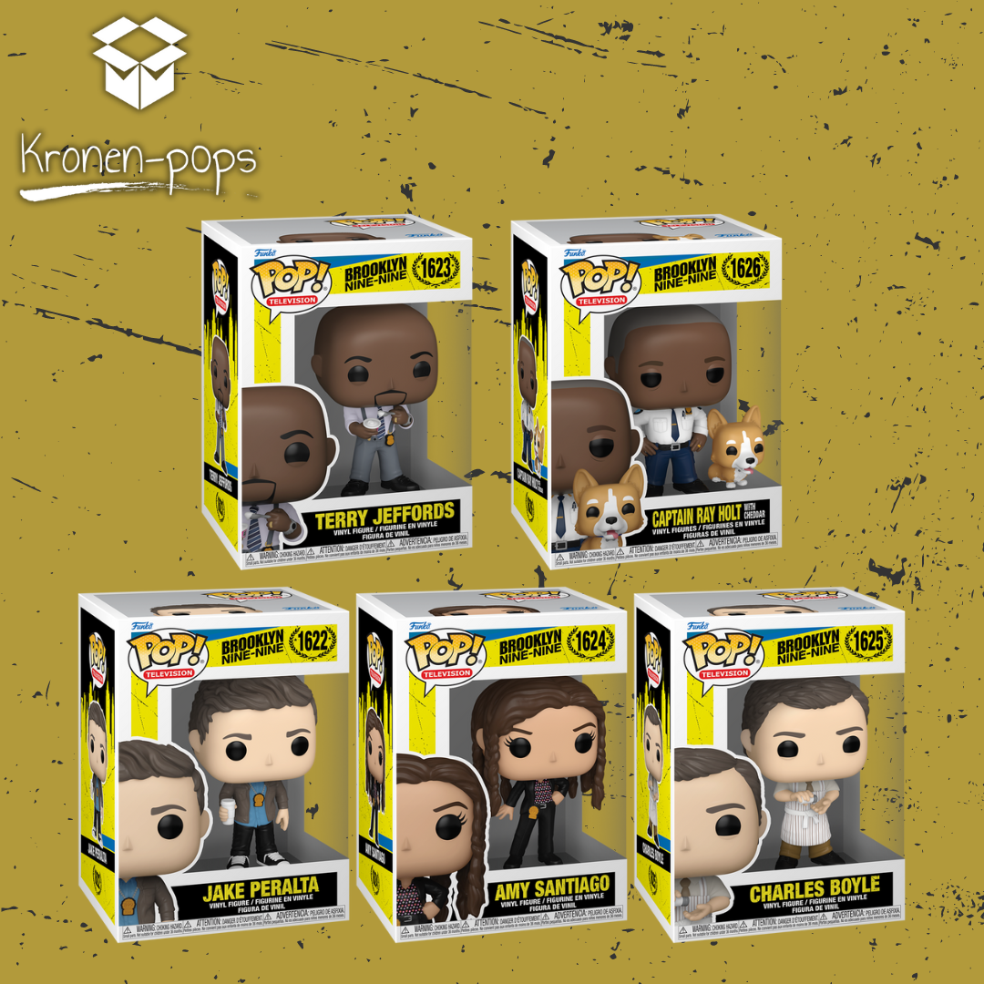 Brooklyn Nine-Nine - Brooklyn Nine-Nine Bundle (Set of 5) Funko Pop! Vinyl Figures