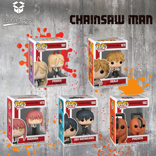 Chainsaw Man - Chainsaw Man Bundle (Set of 5) Funko Pop! Vinyl Figures