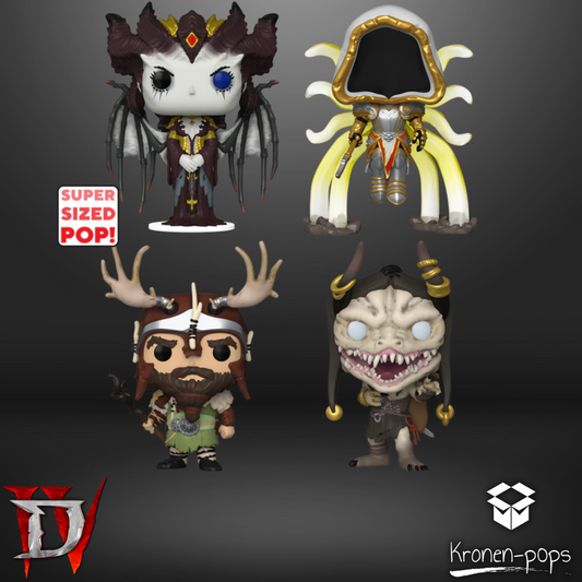 Diablo 4 - Bundle (Set of 4) Funko Pop! Vinyl Figures