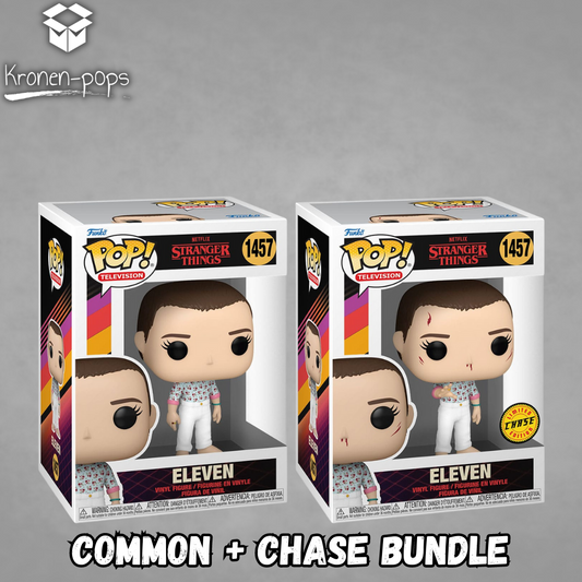 Stranger Things - Eleven Common + Chase Funko Pop! Vinyl Figure Bundle