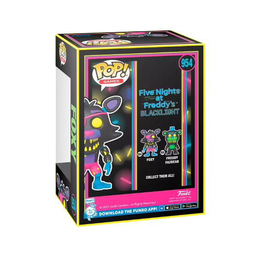 Five Nights At Freddy's - Foxy Blacklight Funko Pop!