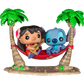 Disney Lilo & Stitch in hammock Funko Pop! Movie Moment