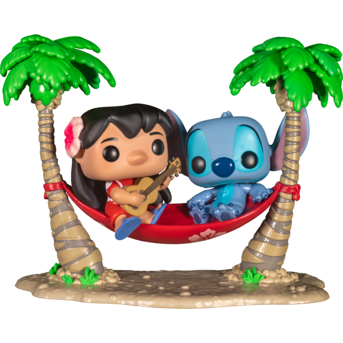 Disney Lilo & Stitch in hammock Funko Pop! Movie Moment