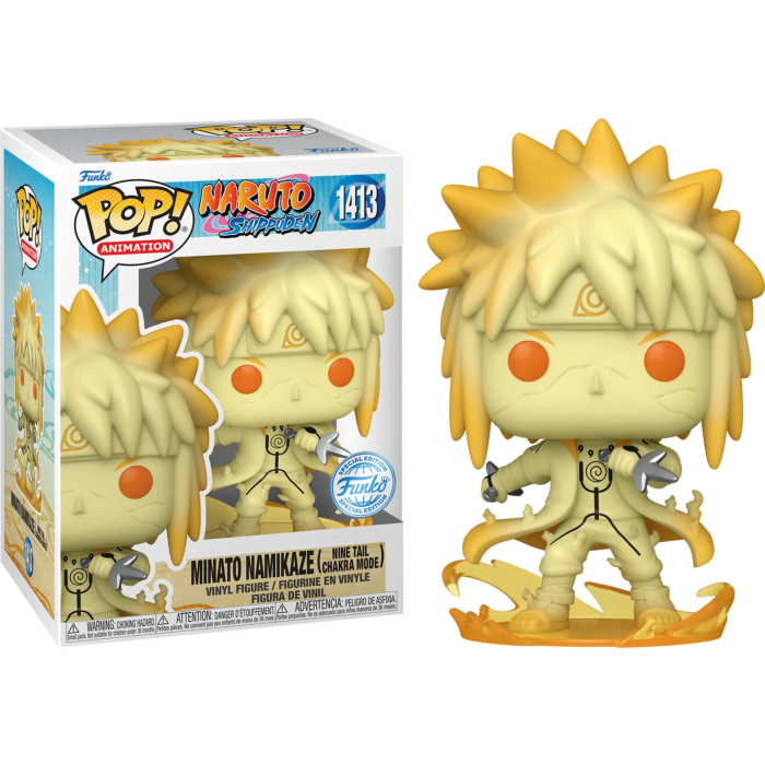 Naruto: Shippuden - Minato Namikaze (Nine Tail Chakra Mode) Funko Pop!