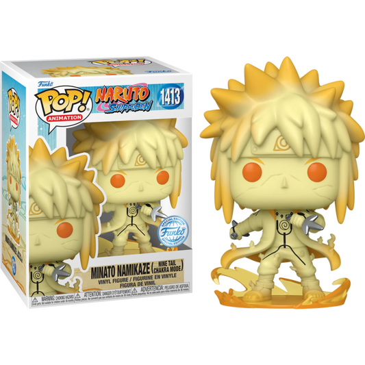 Naruto: Shippuden - Minato Namikaze (Nine Tail Chakra Mode) Funko Pop!