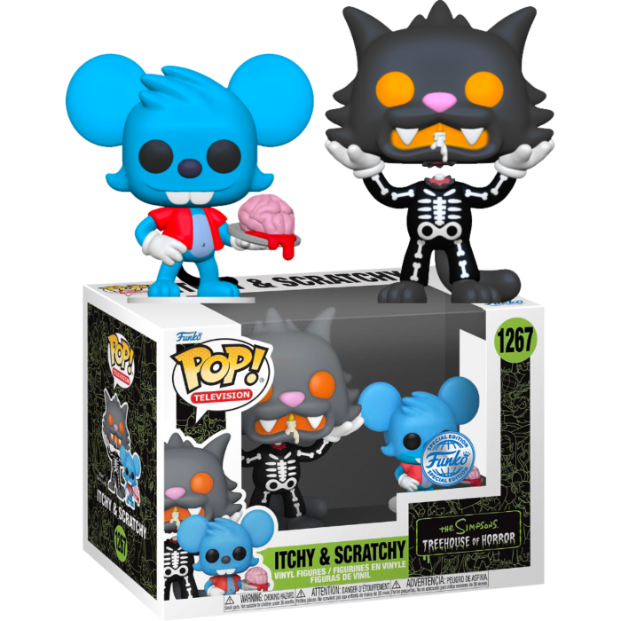 The Simpsons - Itchy & Scratchy Funko Pop!