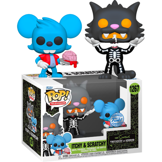 The Simpsons - Itchy & Scratchy Funko Pop!