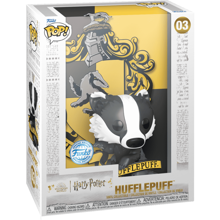 Harry Potter - Hufflepuff Funko Pop! Art Cover