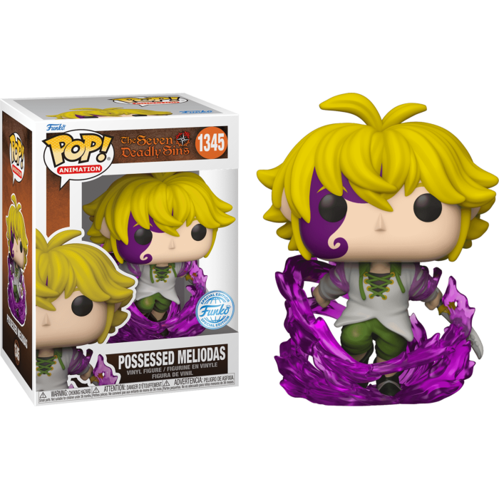 The Seven Deadly Sins - Possessed Meliodas Exclusive Funko Pop!