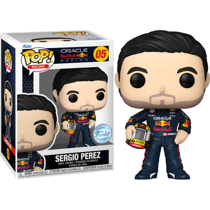 Formula 1 - Sergio Perez with Helmet Funko Pop!