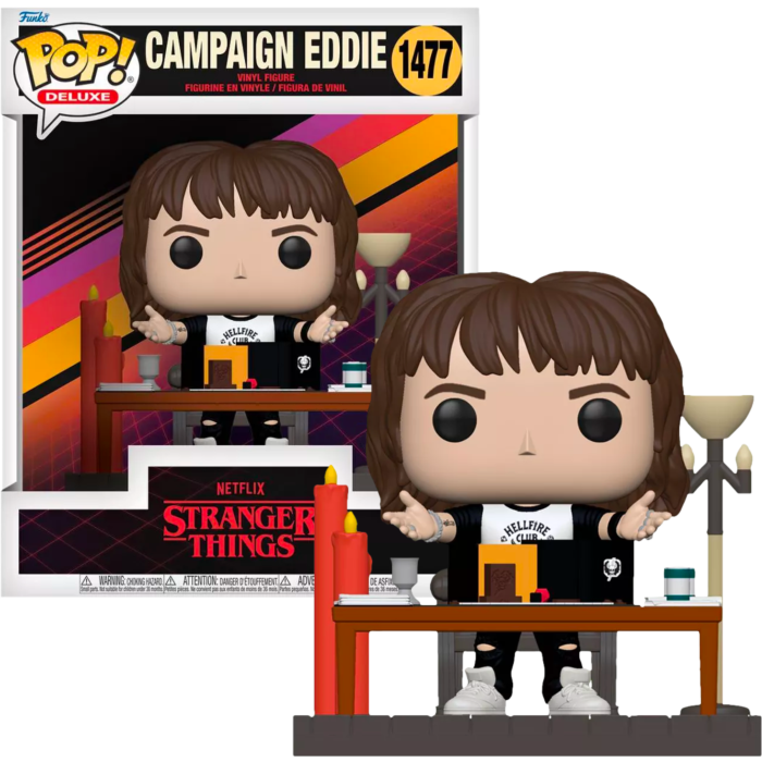 Stranger Things - Dungeons and Dragons Campaign Eddie Funko Pop! Deluxe