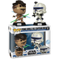 Star Wars: Clone Wars - Pong Krell Vs Captain Rex Funko Pop! 2-Pack