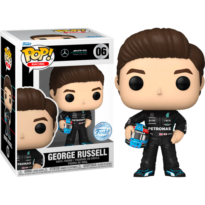 Formula 1 - George Russell with Helmet Funko Pop!