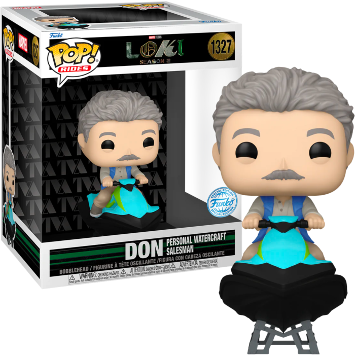 Loki (2021) - Don (Mobius) Personal Watercraft Salesman Funko Pop! Ride