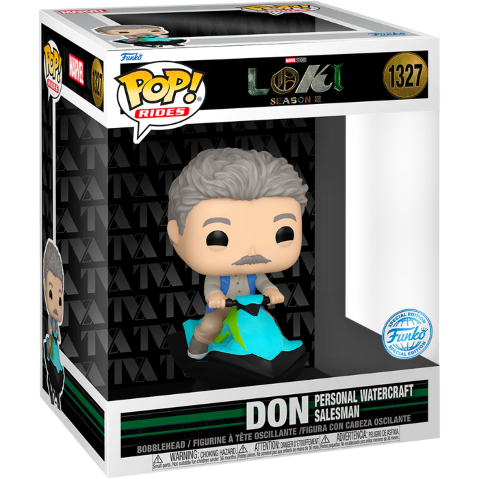 Loki (2021) - Don (Mobius) Personal Watercraft Salesman Funko Pop! Ride