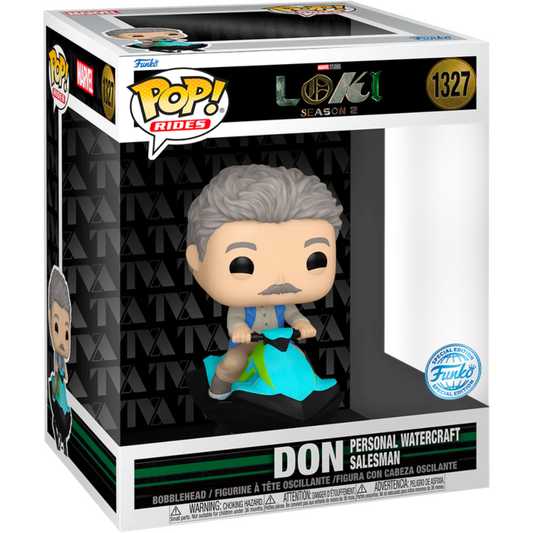 Loki (2021) - Don (Mobius) Personal Watercraft Salesman Funko Pop! Ride